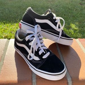 Vans Old Skool Black Shoes Kid’s Size 13